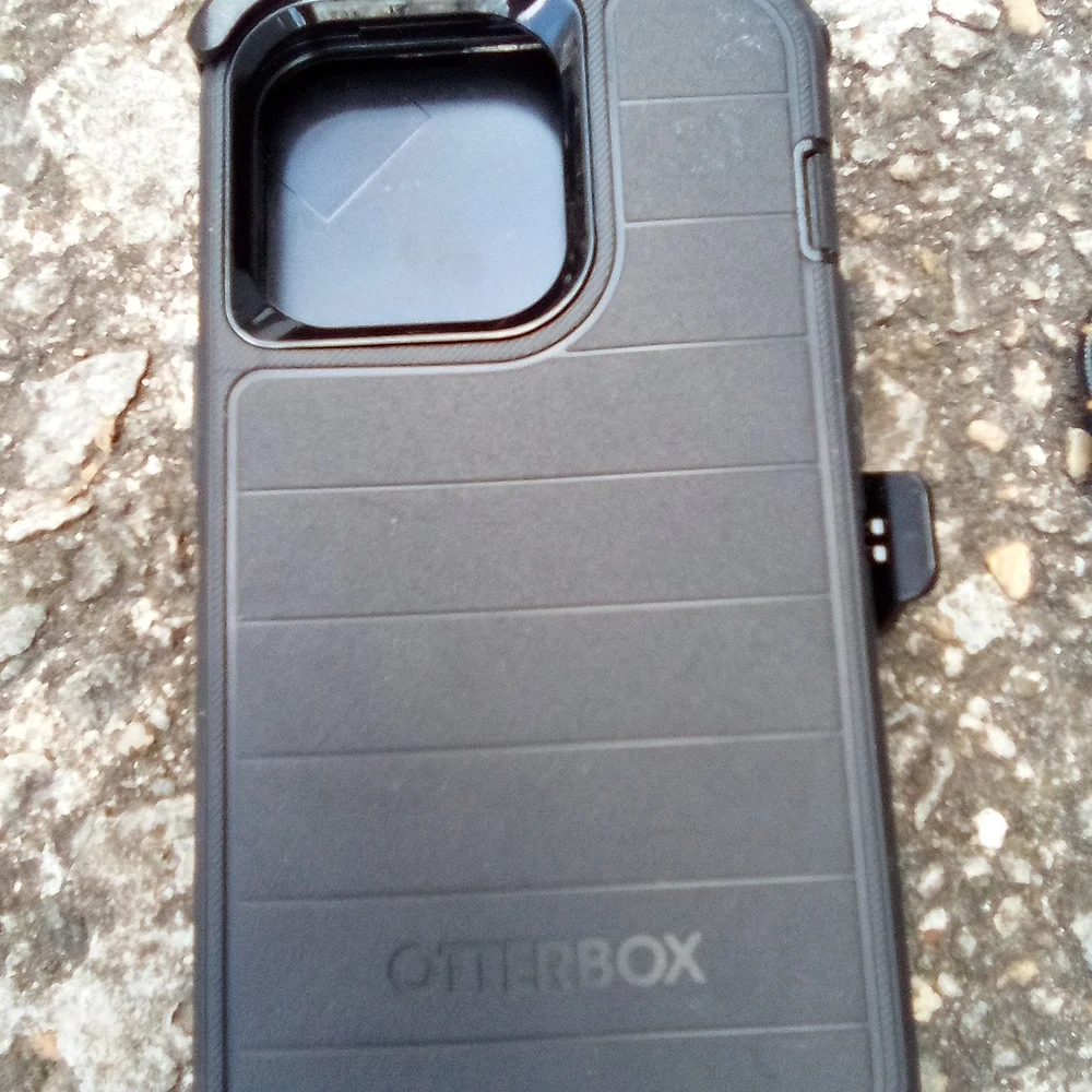 OtterBox Black Phone Case with Cable